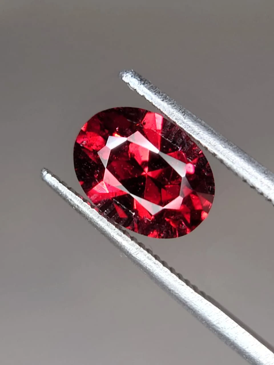 2.6ct Natural Malaya Garnet Loose Gemstone from Tanzania — view 1